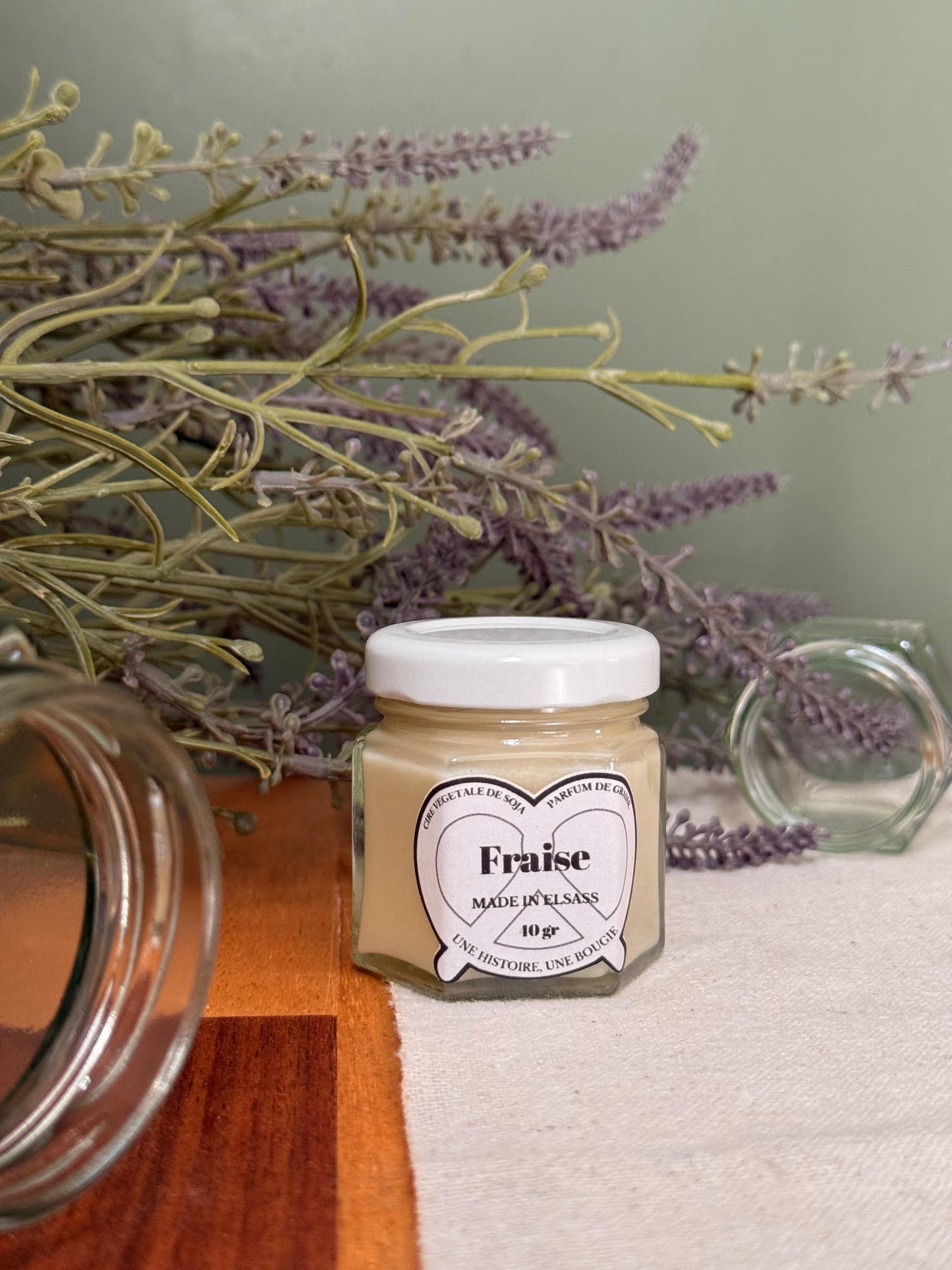 Bougie parfumée Fraise