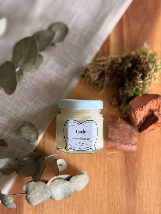 Bougie parfumée Cuir