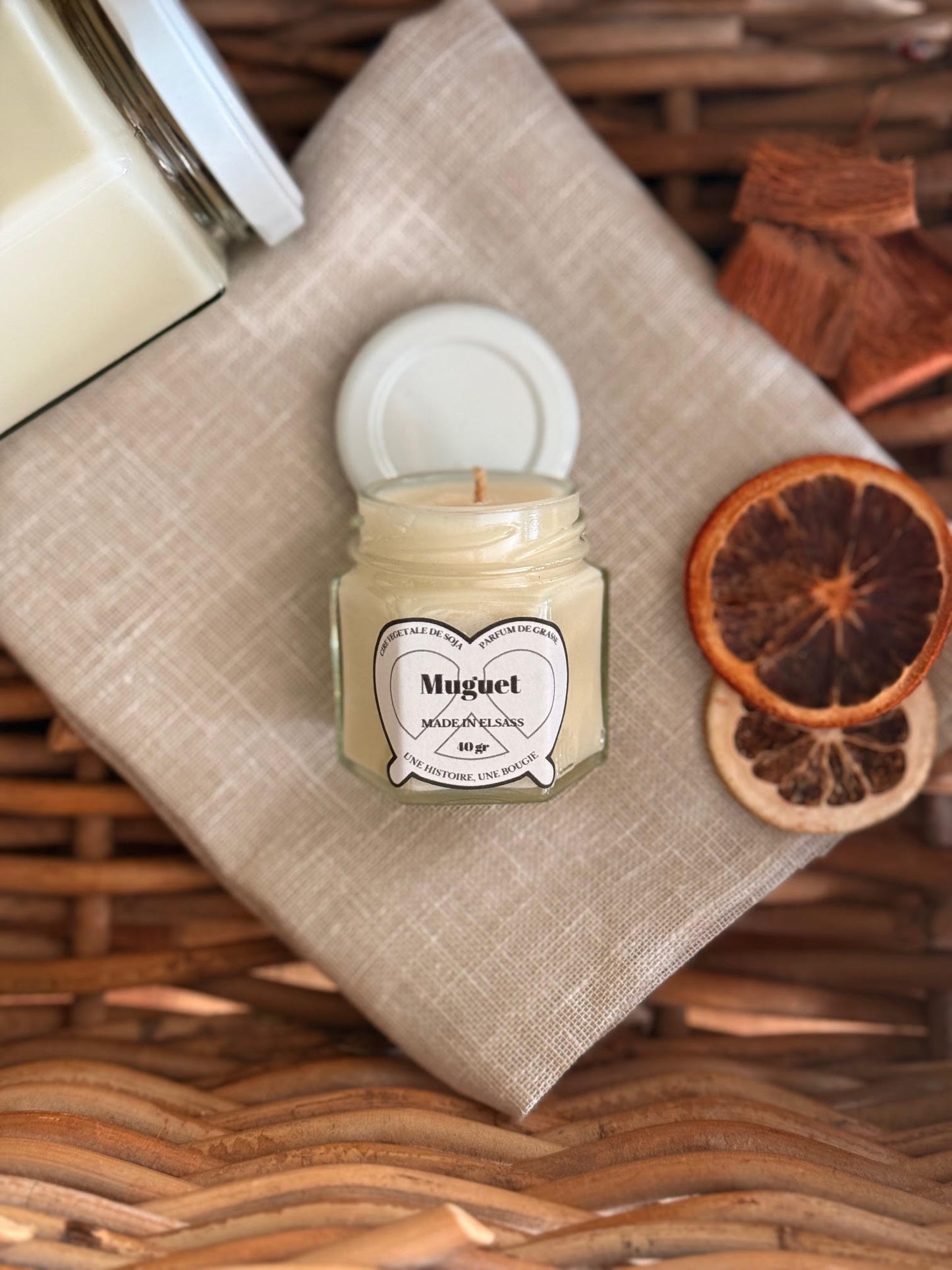 Bougie parfumée Muguet