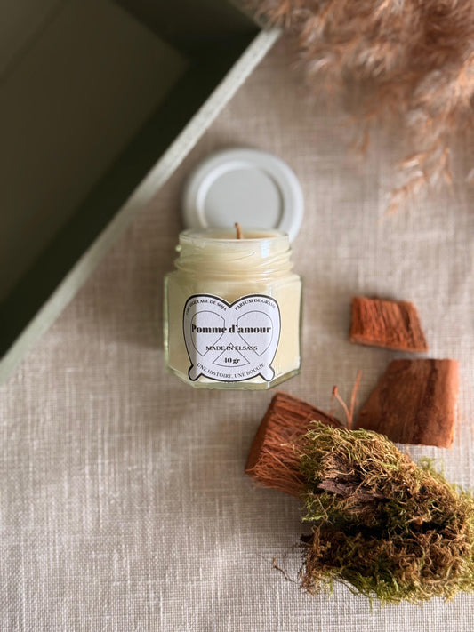 Bougie parfumée Pomme d'amour