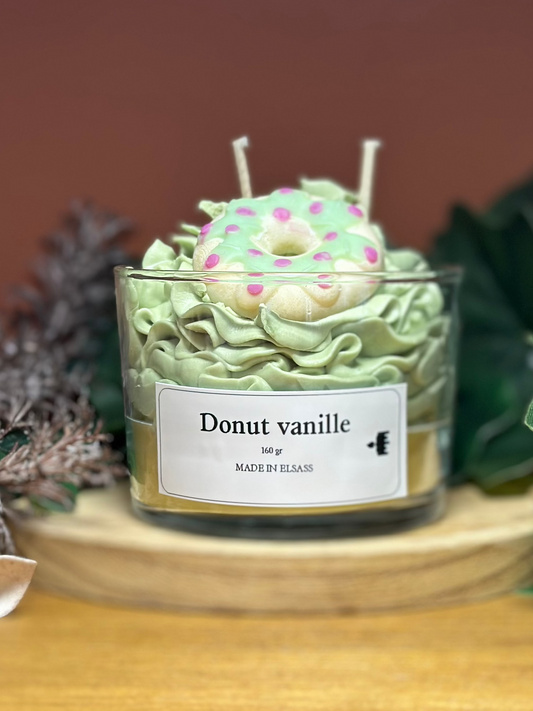 Bougie - Donut vanille