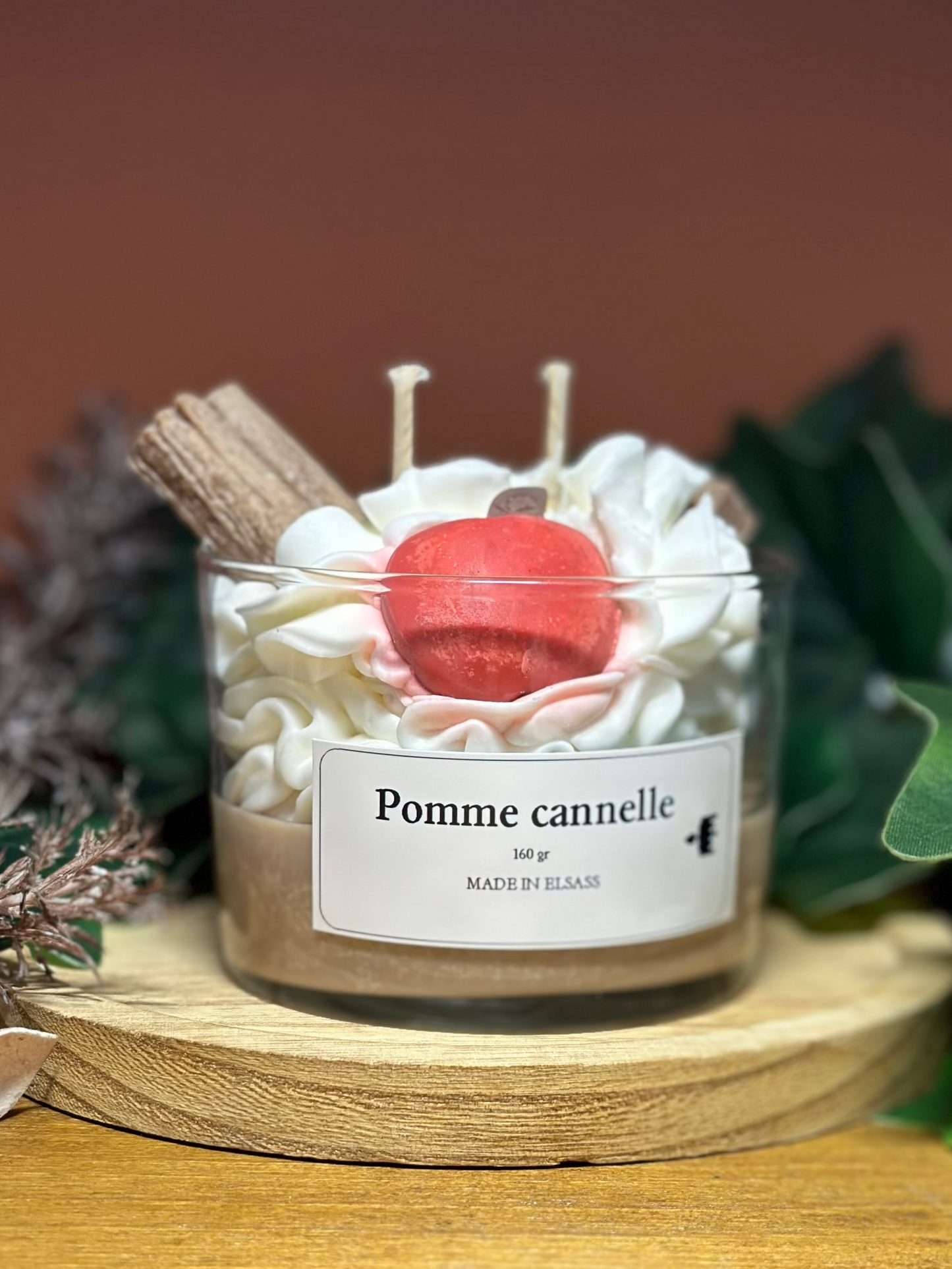 Bougie - Pomme cannelle