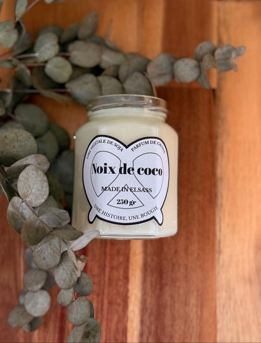 Bougie parfumée Noix de coco