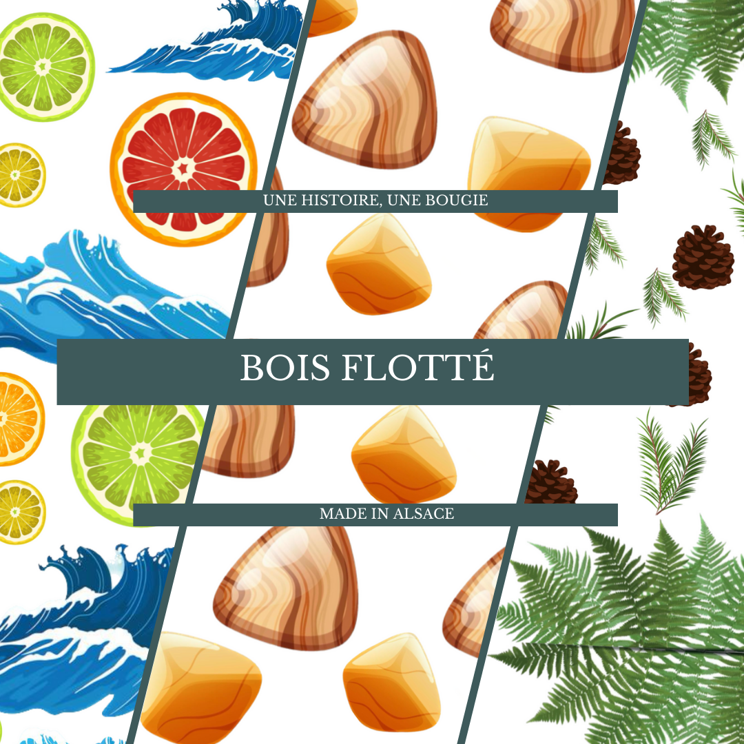 Bougie - Bois flotté