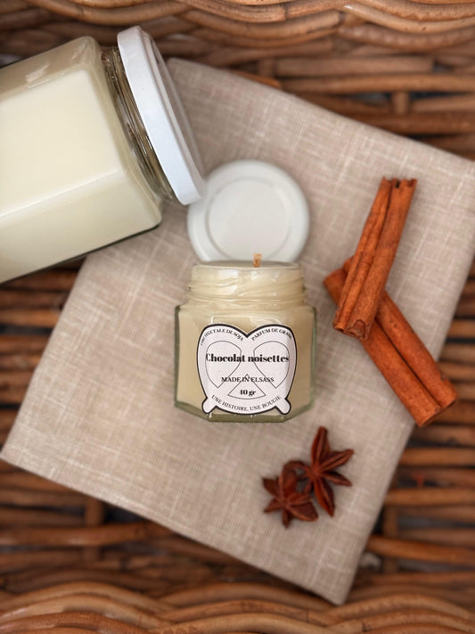 Bougie parfumée Chocolat noisettes