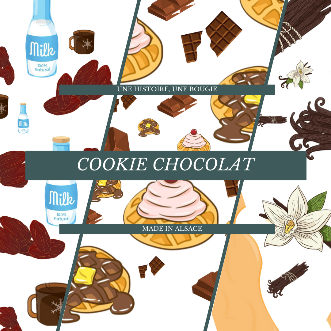 Bougie - Cookie chocolat