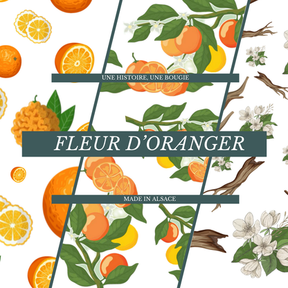 Bougie - Fleur d'oranger